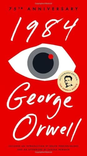 1984 by George Orwell, book cover