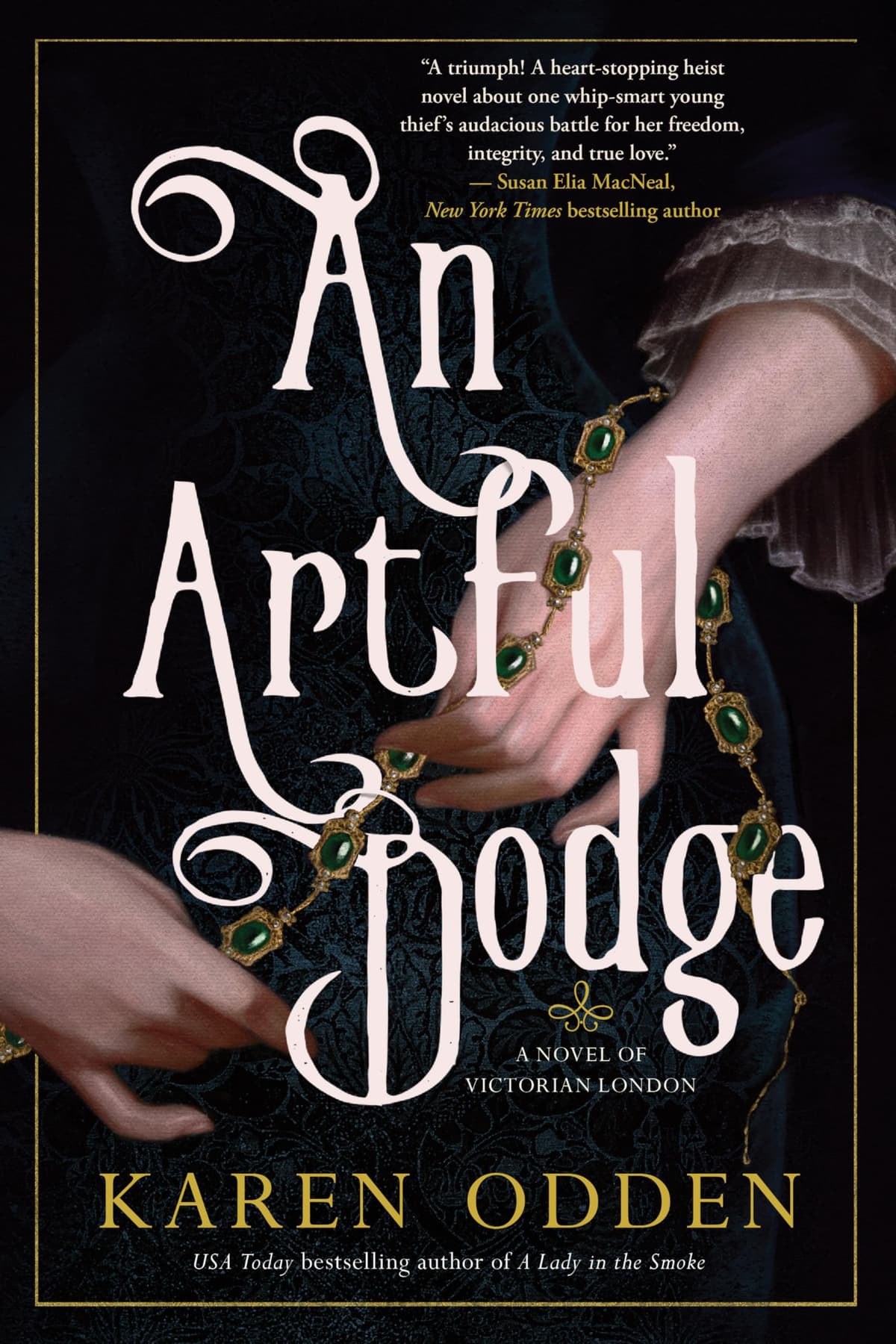 An Artful Dodge by Karen Odden, book cover