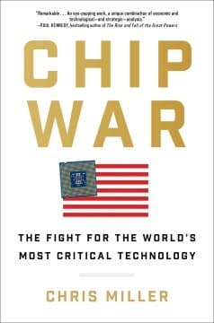 Chip War by Chris Miller, book cover