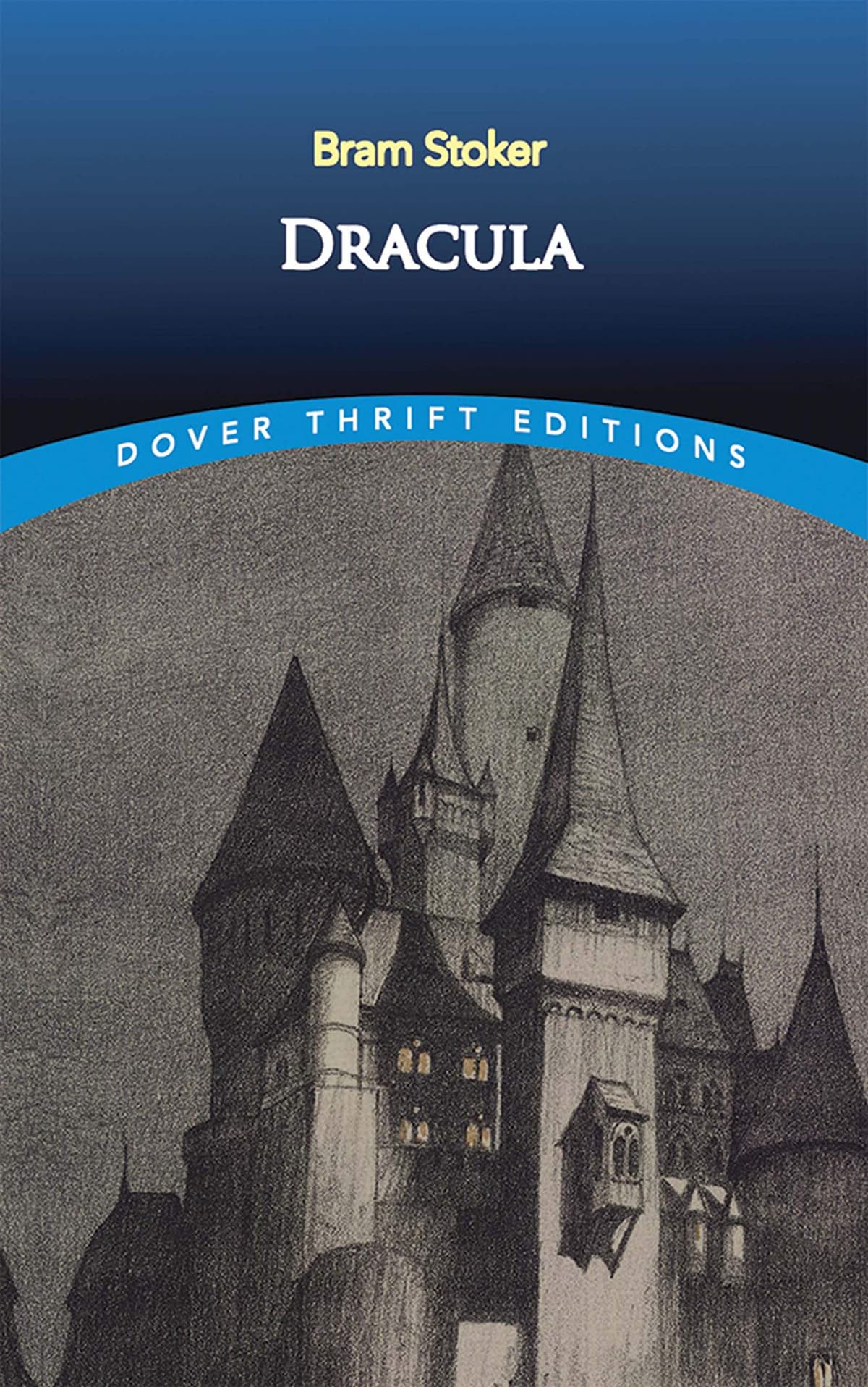 Dracula by Bram Stoker, book cover