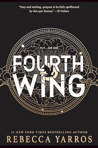 Fourth Wing by Rebecca Yarros, book cover
