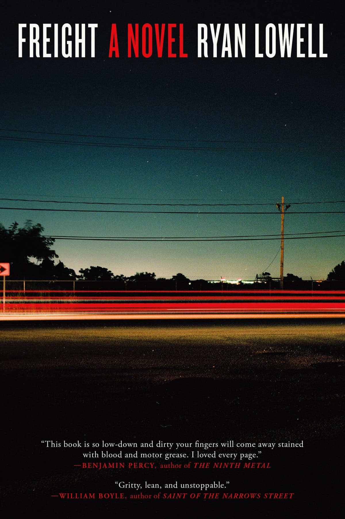 Freight by Ryan Lowell, book cover