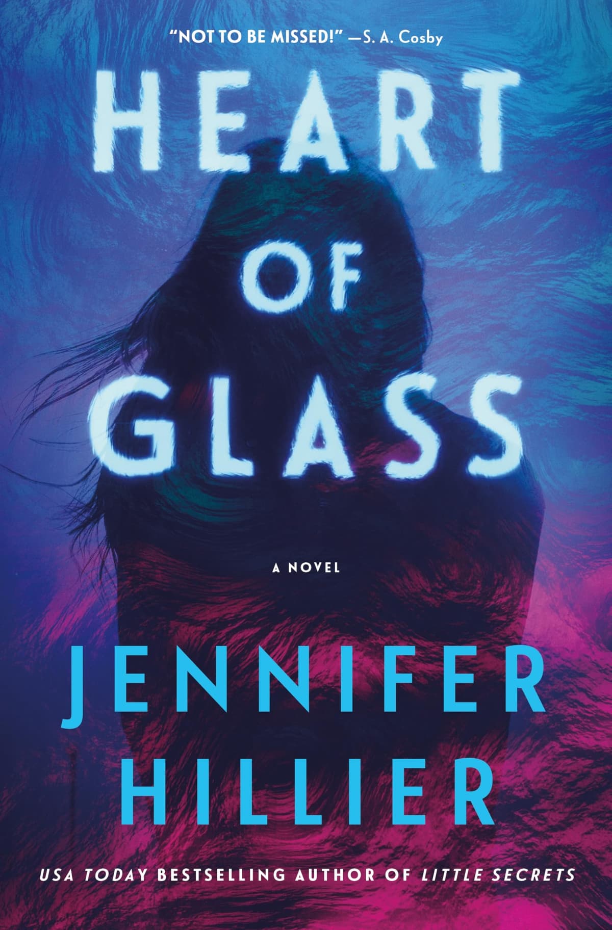Heart of Glass by Jennifer Hillier, book cover