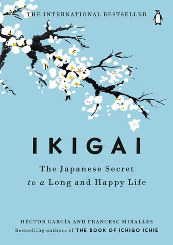 Ikigai by Héctor García and Francesc Miralles, book cover