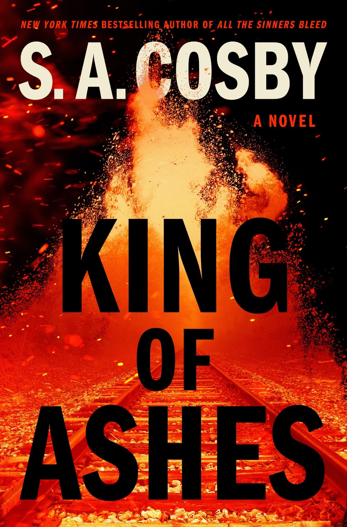 King of Ashes by S.A. Cosby, book cover