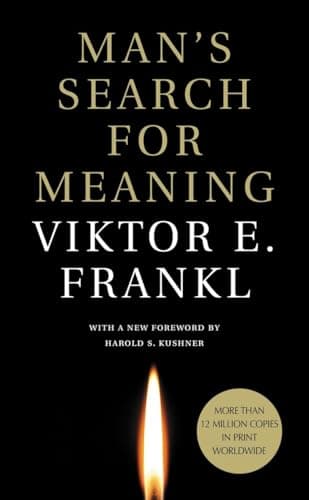Man's Search for Meaning by Viktor E. Frankl, book cover