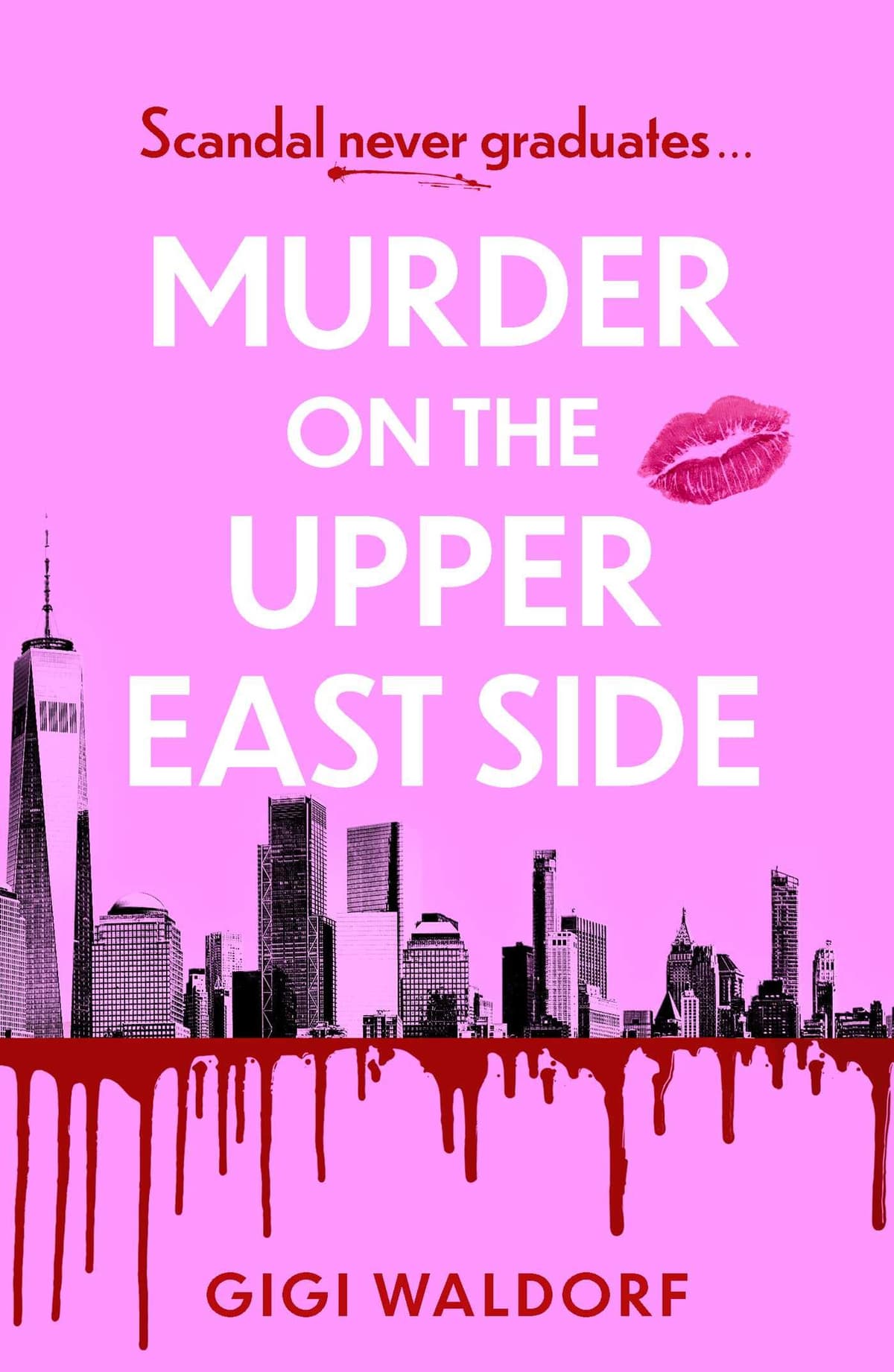 Murder on the Upper East Side by Gigi Waldorf, book cover
