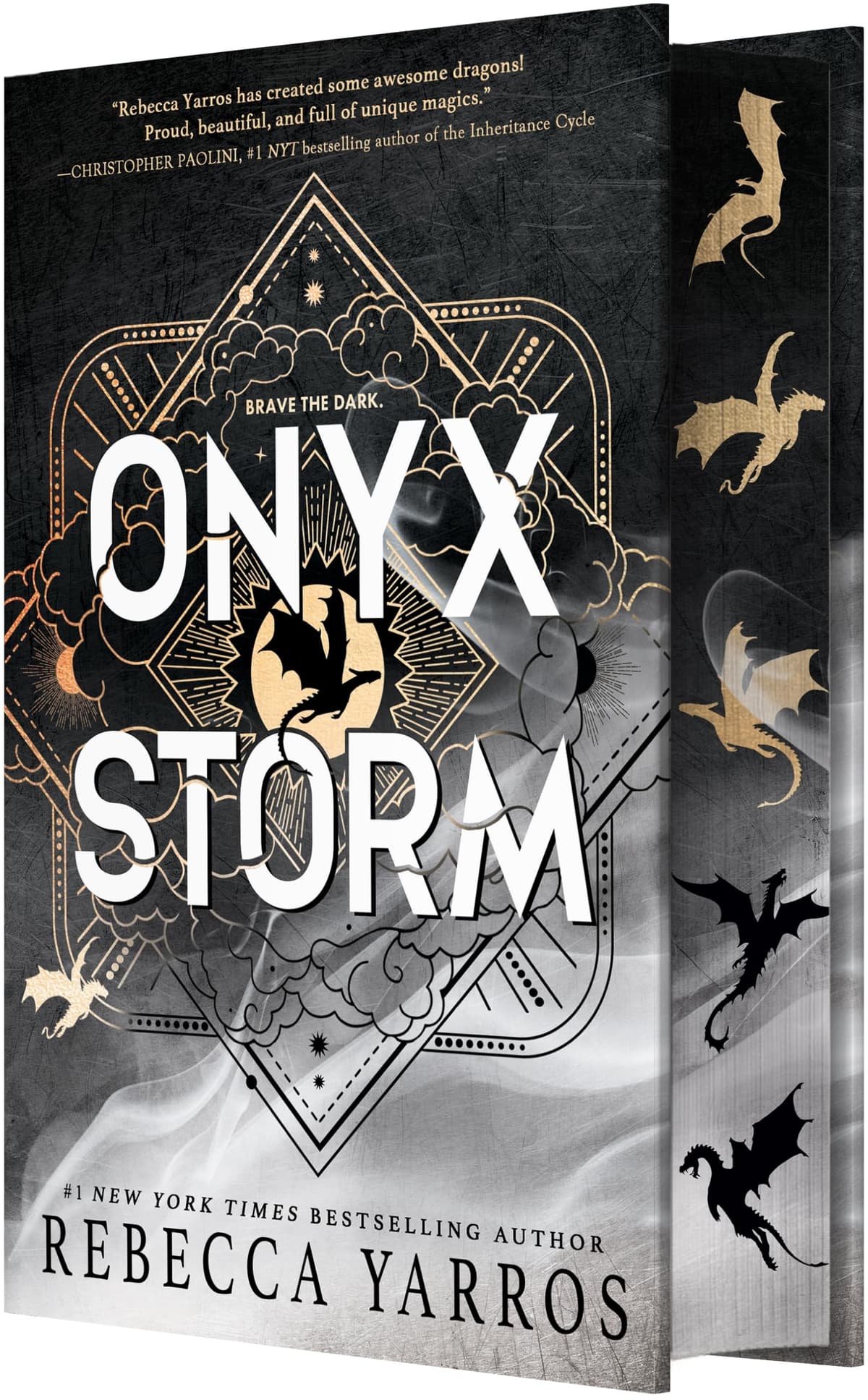 Onyx Storm by Rebecca Yarros, book cover