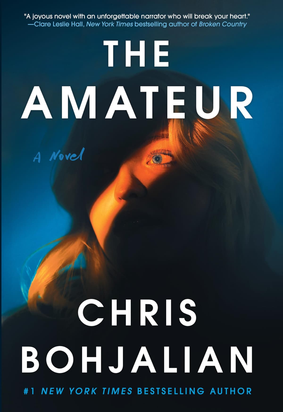 The Amateur by Chris Bohjalian, book cover