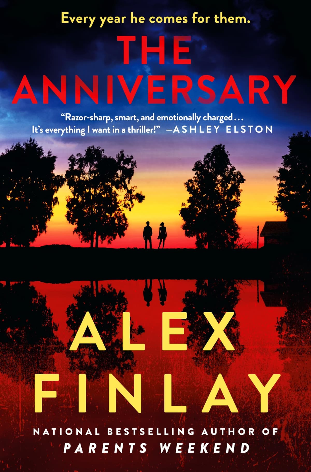 The Anniversary by Alex Finlay, book cover
