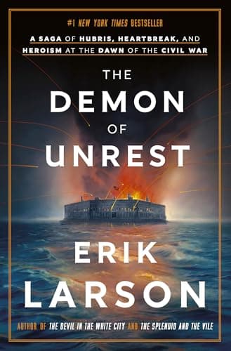 The Demon of Unrest by Erik Larson, book cover