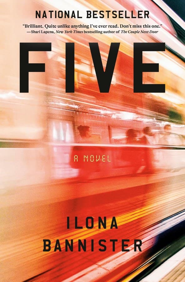 The Five by Ilona Bannister, book cover