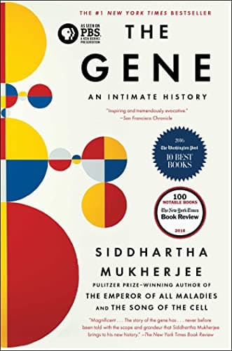 The Gene by Siddhartha Mukherjee, book cover