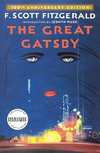 The Great Gatsby by F. Scott Fitzgerald, book cover