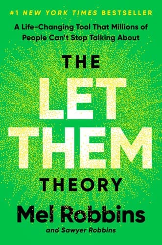 The Let Them Theory by Mel Robbins, book cover