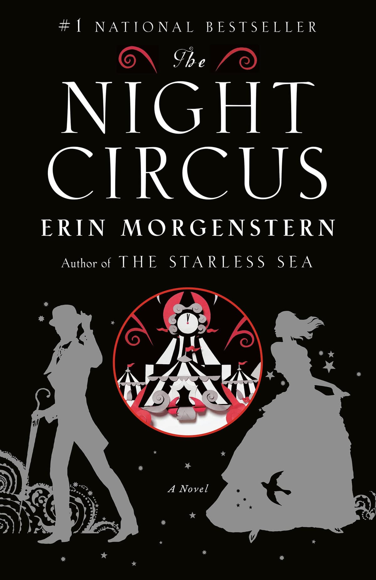 The Night Circus by Erin Morgenstern, book cover