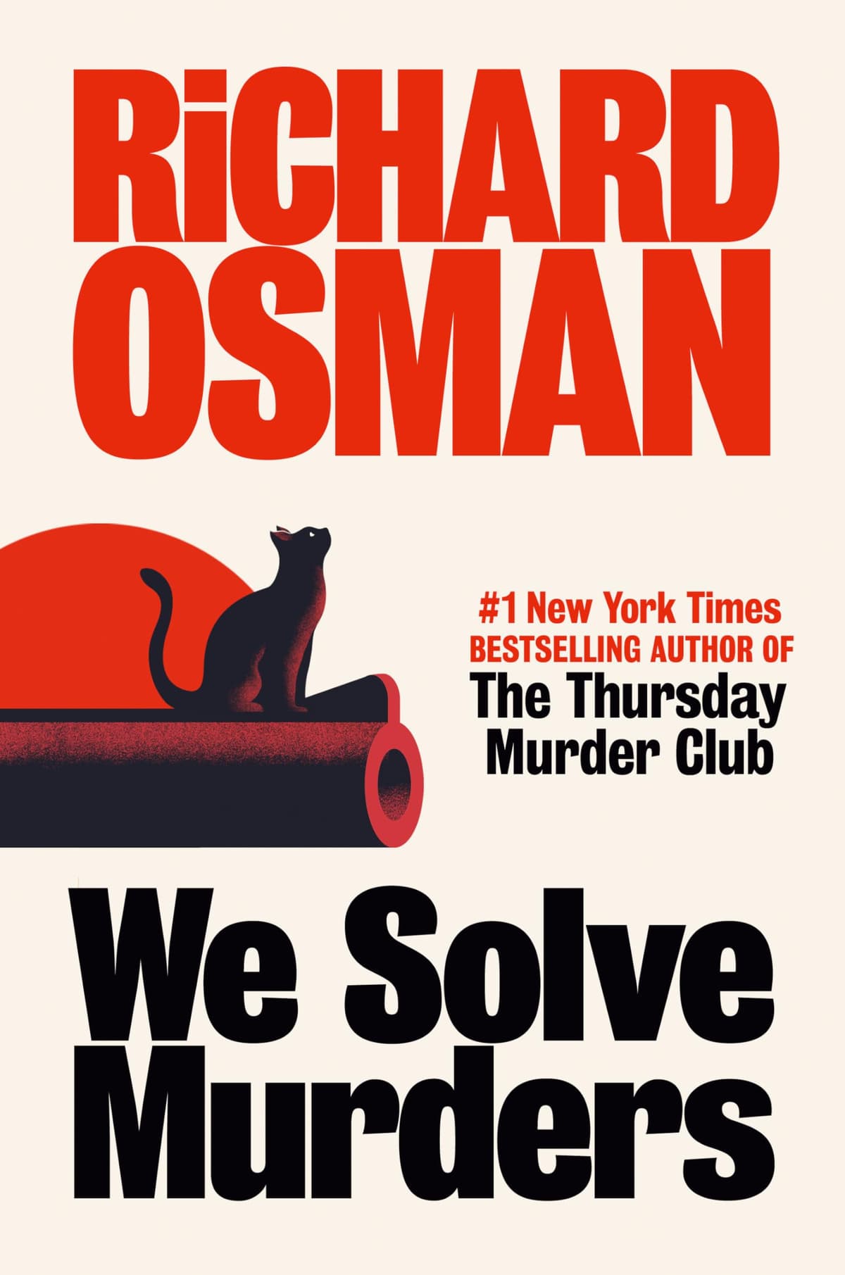 We Solve Murders by Richard Osman, book cover