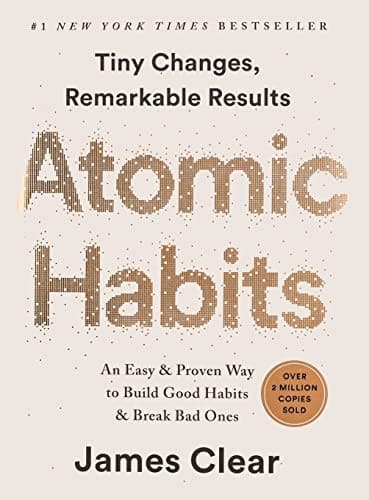 Atomic Habits by James Clear, book cover