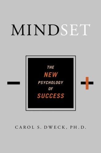 Mindset by Carol Dweck, book cover