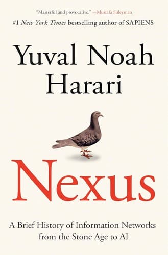 Nexus by Yuval Noah Harari, book cover