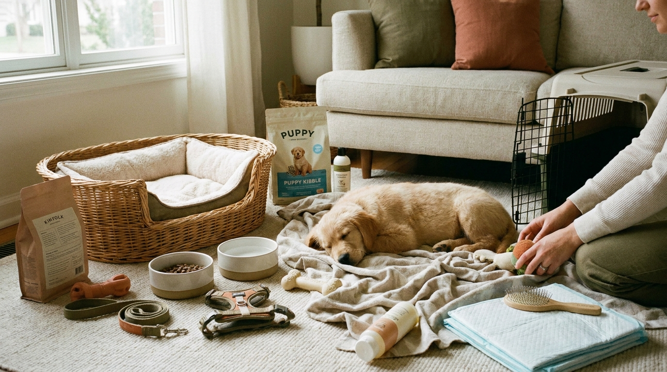 New Puppy Checklist: 14 Best Essentials to Buy First