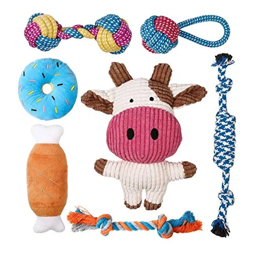 Toozey 7-Pack Puppy Toy Set